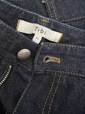 Tibi Brancusi Dark Blue Denim Jeans